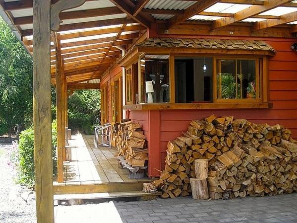 אוהקונה The Ski House On Miharo - Rangataua Holiday Home מראה חיצוני תמונה