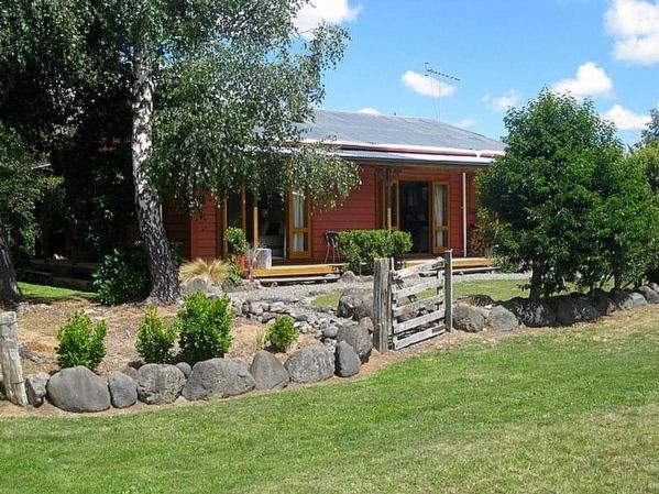 אוהקונה The Ski House On Miharo - Rangataua Holiday Home מראה חיצוני תמונה